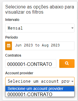 Account Provider Custo Relacional