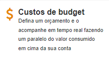 Botão de Budget