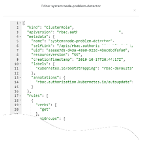 code cluster role