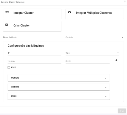 cluster on premise