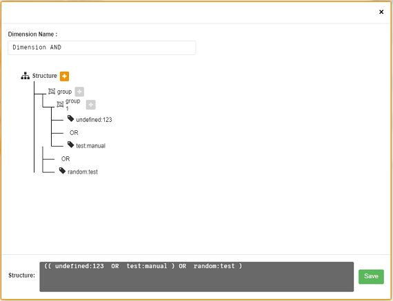 billing dimension structure complete