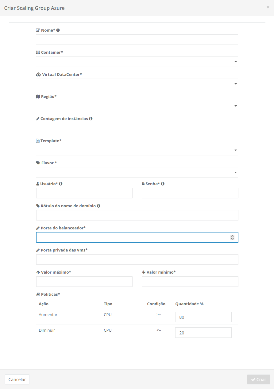 Scaling Group AWS - Exemplo